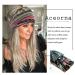 Aceorna Boho Headbands - Set of 4 Wide Bandeau Hair Bands for Women and Girls - Leopard Twist Turban Head Wraps - Elastic Yoga Sweatband - Stylish Head Accessories - Buy Online on GoSupps.com