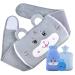 Hot Water Bottle Water-Filled hot Water Bag with a Soft Waist Cover and a Waist Belt Rubber Hot Water Pouch + Funnel for Pain Relief for Neck Back Shoulder and Legs Tiger