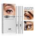 Buy 2-in-1 Eyebrow & Eyelash Growth Serum Kit - W3W for Longer Thicker Fuller Lashes & Brows | Natural No-Irritating Formula - International Shipping Available - Buy Online on GoSupps.com