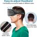 3D Contoured Cup Eye Mask for Sleeping | Block Out Light | Soft Comfort | Men Women | Travel Yoga Shift Work Naps | Grey - Buy Online on GoSupps.com