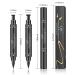 Winged Eyeliner Stamp Set - Dual Ended Waterproof Liquid Pen for Long Lasting Cat Eye Flick - Smudge Proof Vamp Style - 2 Sizes Included - Buy Online on GoSupps.com