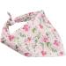 Lionet Paws Dog Bandana - Pink Flower Triangular Scarf for Small Medium & Large Dogs | Stylish Headscarf for Pets (Pack of 1) - Buy Online on GoSupps.com