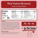 ChipMonk Red Velvet Brownie Keto Cookie Bites - Low Carb, Diabetic Friendly, Gluten Free, Sugar Free (2 Pouches, 16 Bites) - Buy Online on GoSupps.com