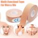 V-Shaped Lifting Mask & Instant Face Lifting Tape | Anti-Wrinkle Plasters for Sagging Skin | 2.5cm x 500cm - Buy Online on GoSupps.com