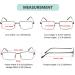 Eyekepper 3-Pack Black Rectangular Spring Temple Metal Reading Glasses for Men +1.75 - Stylish & Durable - Buy Online on GoSupps.com