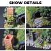 Fazhongfa Hobbit Castle Fish Tank Decoration - Betta Toys & Resin Aquarium Ornaments for Aquascaping - Buy Online on GoSupps.com