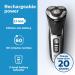 Philips Norelco Shaver 3800 Wet & Dry Shaver with Pop-up Trimmer, Charging Stand, and Storage Pouch - Space Gray | S3311/85 Series 3800 - Buy Online on GoSupps.com