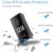 Fintie 3 Pack Screen Protector & Case for Fitbit Charge 3 - Full Protective Bumper Shell in Black, Clear, Silver - Buy Online on GoSupps.com