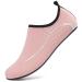 LATATL men's women's bathing shoes water shoes fast drying beach shoes aquasque breathable swimming shoes surf shoes size 34-47 35 EU 637 pink