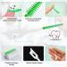 160PCS Interdental Brush Set - Zahrvia Silicone Dual-House Dental Stick & Portable Dental Flow for Effective Tooth Cleaning - Green - Buy Online on GoSupps.com