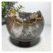 Gemstones and Crystals 650-750g Natural Stone and Crystal Agate Geode Quartz Sphere Home Furnishing Wedding Decoration Reiki Gift Natural Stone ERTEYIN