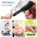 1/3 Opening Nail Clippers - Wide Jaw Nail Cutter for Thick Nails | Sturdy Thick Fingernail Toenail Clippers Cutter for Men Women with Ingrown Nails - Buy Online on GoSupps.com