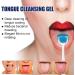 Fresh Mint Tongue Cleaner Gel & Brush Kit for Bad Breath Reduction & Oral Health Maintenance - Buy Online on GoSupps.com