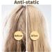 3 Pcs Anti-Static Tail Carbon Metal Hair Comb Set - Heat Resistant Salon Rattail Parting Comb for Women - Purple Color - Buy Online on GoSupps.com