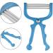 2-Piece Handheld Spring Facial Hair Remover - Beauty Epilator Tool - Buy Online on GoSupps.com
