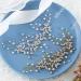 Unsutuo Crystal Bridal Headband - Silver Rhinestone Hair Vine with Pearls for Women and Girls - Buy Online on GoSupps.com