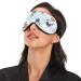 Haskirky Light Blocking Breathable Eye Mask for Adults - Adjustable & Comfortable for Travel, Yoga, Meditation, Office Deep Sleep - Goodies Bears Leaves Design - Buy Online on GoSupps.com