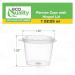 EcoQuality 50 Pack 1 oz Leak Proof Plastic Condiment Souffle Containers with Attached Lids - Perfect for Sauces, Samples, Slime, Jello Shots, Food Storage & More! - Buy Online on GoSupps.com