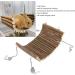 Rabbit Wood Swing Hammock - Multifunctional Natural Wooden Resting Platform for Hamsters Mice & Sparrows (15x30 cm) - Buy Online on GoSupps.com