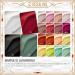 ROSALIND UV Nail Polish Gel Shellac 20 Colours Black White Red Pink Green Gel Nail Salon Design Kit Soak Off UV LED Gel Nail Polish Varnish for UV Lamp Large Capacity for 6 ml - Buy Online on GoSupps.com