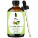 SVA ORGANICS Huile de support de graines de concombre avec ar me agr able de concombre Parfum naturel naturel pour peau nourrie croissance des cheveux aromath rapie et spa 118 ml (4 fl. oz.)