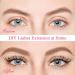Poiuyoiu 40D False Eyelash Extensions | Reusable Cluster Lashes 8-16mm | Wispy Individual Eyelashes DIY - Buy Online on GoSupps.com