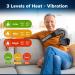 Relieflylab 3-in-1 Heated Shoulder Massager & Heating Pad - Pain Relief Brace for Men & Women - Buy Online on GoSupps.com