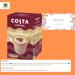 Temas Costa Coffee Instant Coffee Sachets Bundled With Reusable Coffee Cup Sleeves & Coffee Stirrers | 3 Flavours - Creamy Cappuccino Salted Caramel Latte Millionaire Mocha (Mixed Variety Flavour) - Buy Online on GoSupps.com