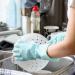 Dishwashing Gloves | Reusable Silicone Dishwashing Gloves | Dish Scrubber and Protective Gloves for Kitchen Bathroom Car Pet Care Umifica - Buy Online on GoSupps.com