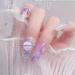 FEIlei Planet Nail Art Rhinestones 3D Nail Charms with Saturns Shape Nails Jewelry - Buy Online on GoSupps.com