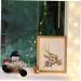 STOBAZA Decoration Lovely Desktop Home Container Adornment Basket for Decor Candy Tabletop Christmas Brown 17X17CM - Buy Online on GoSupps.com