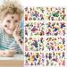 184 PCS Mari Temporary Tattoos Stickers - Super Cute Party Decorations for Kids Boys Girls - 8 Sheets Birthday Party Favors & School Rewards - Buy Online on GoSupps.com