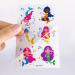 Konsait Mermaid Tattoos for Kids - 188+ Cute Temporary Body Stickers for Girls & Boys | Children Birthday Party Favors & Goodie Bag Fillers - Buy Online on GoSupps.com