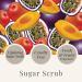Exfoliating Tropical Fruits Sugar Scrub - Mango and Passionfruit 550g | Smoother, Healthier Skin - Buy Online on GoSupps.com