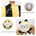 JOYRAVO 2-in-1 Kids Travel Pillow - Adorable Yellow Bee Plushie Neck Pillow for Comfort on Airplane & Trips - Buy Online on GoSupps.com