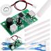 DAOKAI 2 pcs Micro USB Humidifier Module Atomization Disc 5V Module 108KHz 2W 20mm Ultrasonic Atomizer DIY Humidifier with Micro to USB cable cotton swab
