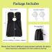 Yinke Beard Bib Apron for Men- Waterproof Hair Catcher and Grooming Cloth with Suction Cups and Storage Bag- Perfect Gift for Dad or Husband - Buy Online on GoSupps.com