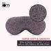 Shop Friends of Meditation 100% Mulberry Silk Sleep Mask - Red Print Eye Mask for Comfortable Sleep | International Shipping Available - Buy Online on GoSupps.com