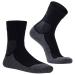 Summit hiking socks from Merino Wolle - socks for outdoor trekking i trekking socks hiking sock with natural new wool for women men and children 28-31 Dick Schwarz (1x pair)