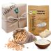 Tempeh starter set including 1KG peeled soybeans (culture Rhizopus Oligosporus) - make up to 75KG of tempeh yourself!