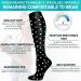 Compression Socks for Men & Women - Ideal for Running Sports Varicose Veins & Travel | Black/Grey/Red L-XL - Buy Online on GoSupps.com