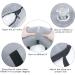 Ducomi Inflatable Dog & Cat Hinges - Post-Operation Relaxation & Comfort | Prevent Scratches & Bites - Available in Gray (Size S) - Buy Online on GoSupps.com