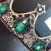 minkissy Vintage Crown Green Rhinestone Tiara with Comb Crystal Queen Headband for Wedding Pageant Prom Halloween Cosplay Party - Buy Online on GoSupps.com