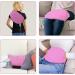 GOQOTOMO Electric Heating Pad with Pocket Design for Lumbar & Abdominal Relief - Pink - Buy Online on GoSupps.com