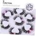 minkissy 7 Pairs Fake Eyelashes False Lashes Colored Lash Extensions Lash Clusters with Color Eyelashes with Color Curl Lash Clusters Color Lashes Colored Lashes Russia Chemical Fiber Curly - Buy Online on GoSupps.com