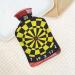 Hot Water Bottle with Lid - Rubber Dartboard Design for Pain Relief Cramps & Foot Warmer | Hot & Cold Therapy - Buy Online on GoSupps.com