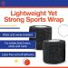 Self Adhesive Bandage Wrap - Athletic Cohesive Bandage for Sports Black Elastic Wrap for Wrist Ankle & Knee - Shop Internationally - Buy Online on GoSupps.com