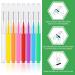 80-Piece Multicolored Interdental Braces Brush Set for Oral Hygiene - 8 Colors - Buy Online on GoSupps.com