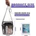 YCBB Clear Stadium-Approved Purse for Women - Adjustable Shoulder Strap - 8.8 Inch Clear Bag - Buy Online on GoSupps.com