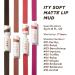 ITY Velvet Matte Finish Lip Stain - Mousse Textured Lip Clay Rich Pigment Red Lipstick Conceals Lip Lines 0.14 oz Ruby Classic #06 - International Shipping Available - Buy Online on GoSupps.com